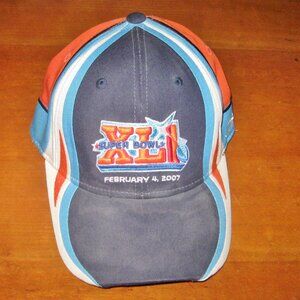 Superbowl XLI Baseball Cap South Florida NFL Indianapolis Colts Football